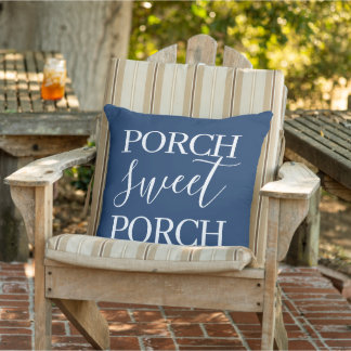 Cute Porch Sweet Porch Citte Ord Art Kudde