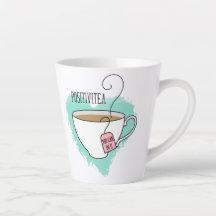 Cute Positivitea Gift för Tea Älskare