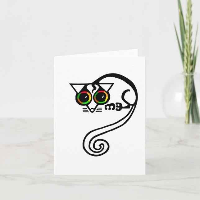 Cute POSSUM - Marsupial - Wildlife - Australien Kort (Framsida)