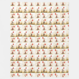 Cute Possum Mönster Fleece Blanket