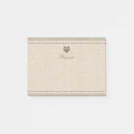 Cute PostIT med Kärlek Post-it Block