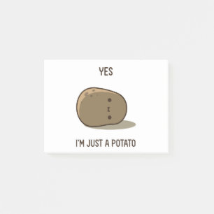 Cute Potatis Post-it Block