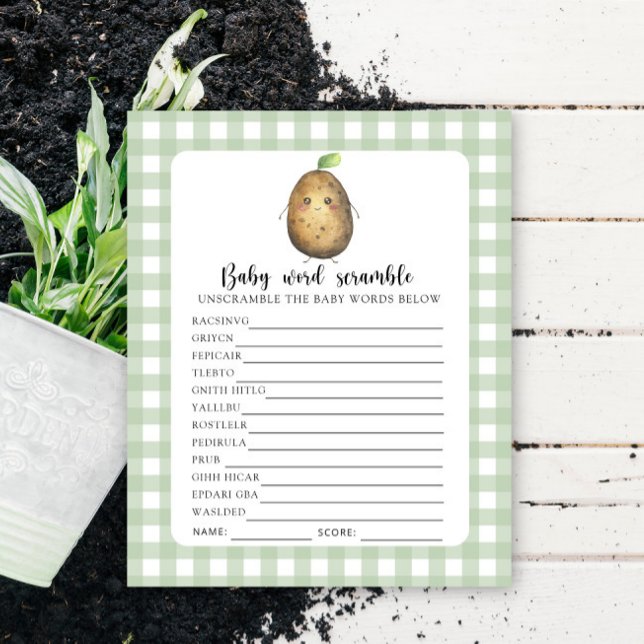 Cute Potatis - Skrampspel Baby Ord (Skapare uppladdad)