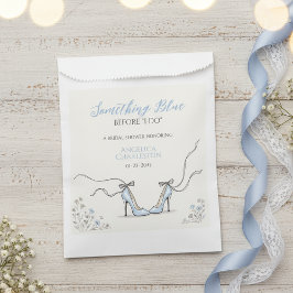 Cute Powder Blue Heels Bridal Shower