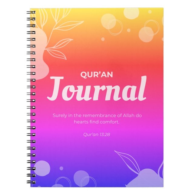 Cute Prayer Journal Anteckningsbok (Framsidan)