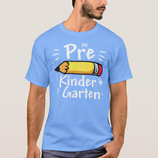 Cute Pre Kindergarten Back to school Pre K-lärare T Shirt