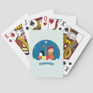 Cute Pre School K-Borttappad och hittad Vänskap Casinokort