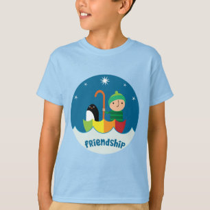 Cute Pre School K-Borttappad och hittad Vänskap T Shirt