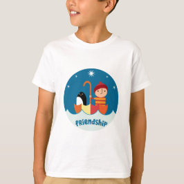 Cute Pre School K-Borttappad och hittad Vänskap T Shirt