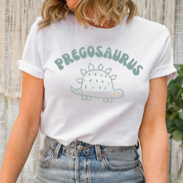 Cute Pregosaurus Shirt för Mamma T Shirt
