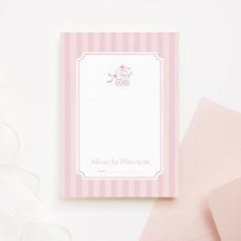 Cute Preppy Baby Barnvagn Adapter Tack Kort