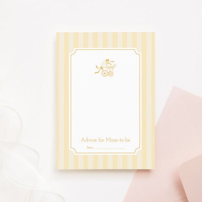 Cute Preppy Baby Barnvagn Adapter Tack Kort (Skapare uppladdad)