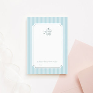 Cute Preppy Baby Barnvagn Adapter Tack Kort
