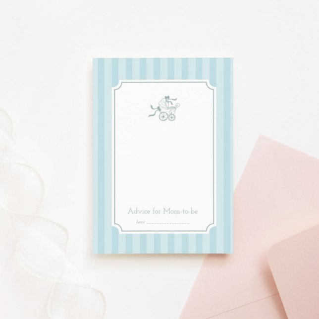Cute Preppy Baby Barnvagn Adapter Tack Kort (Skapare uppladdad)