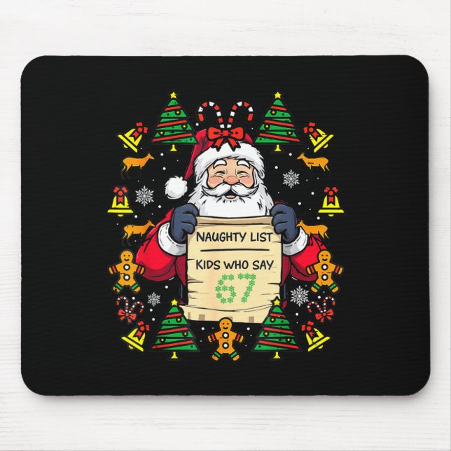Cute Preppy Christmas,reindeer Brushstrokes Funny  Musmatta (Framsidan)