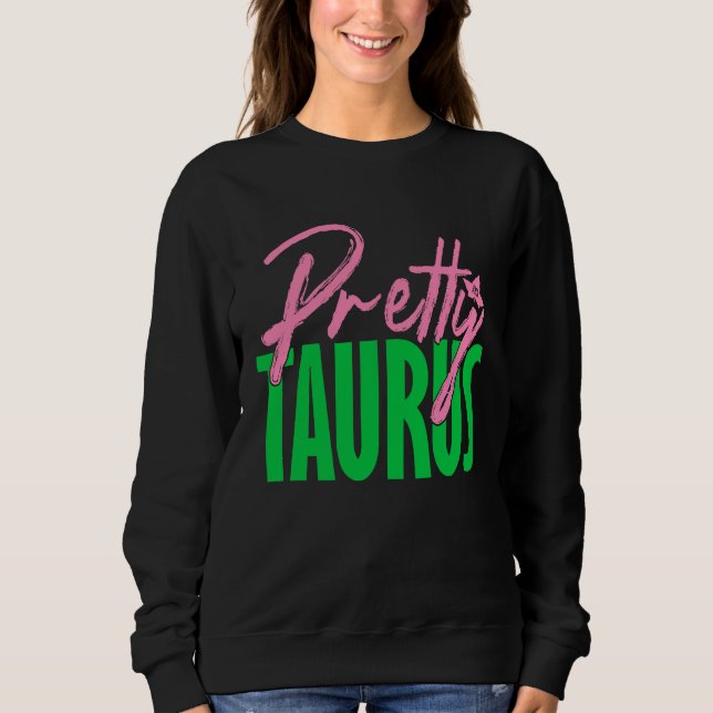 Cute pretty taurus zodiac signs aka t shirt (Framsida)