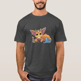 Cute Primitive Fox Warrior T Shirt