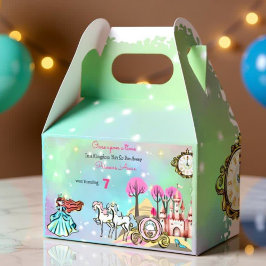 Cute Princess Birthday Presentaskar