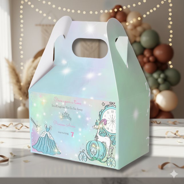 Cute Princess Fairy tale Birthday Presentaskar (Skapare uppladdad)