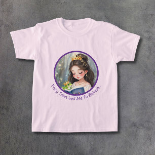 Cute Princess & Frog Fairy Tale T Shirt