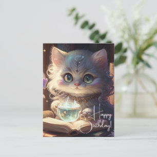 Cute Princess Kitten Vykort