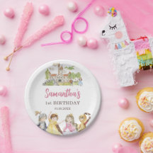 Cute Princess och Knight Birthday