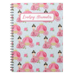 Cute Princess Personlig Anteckningsbok