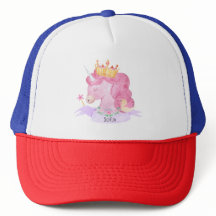 👑 Cute Princess Unicorn Custom Name
