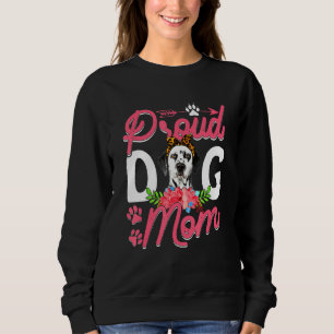 Cute Proud Dalmatian Hund Funny Mors dag T Shirt