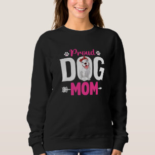 Cute Proud Pitbull Hund Mamma Mors dag T Shirt