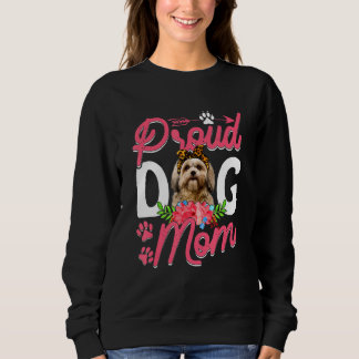 Cute Proud Shih Tzu Hund Mamma Mors dag 1 T Shirt