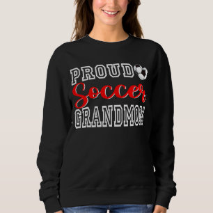 Cute Proud Soccer Grandmamma Women Mors dag Chri T Shirt