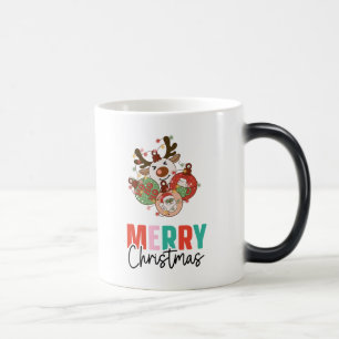 Cute-prydnadsföremål - God jul Magisk Mugg