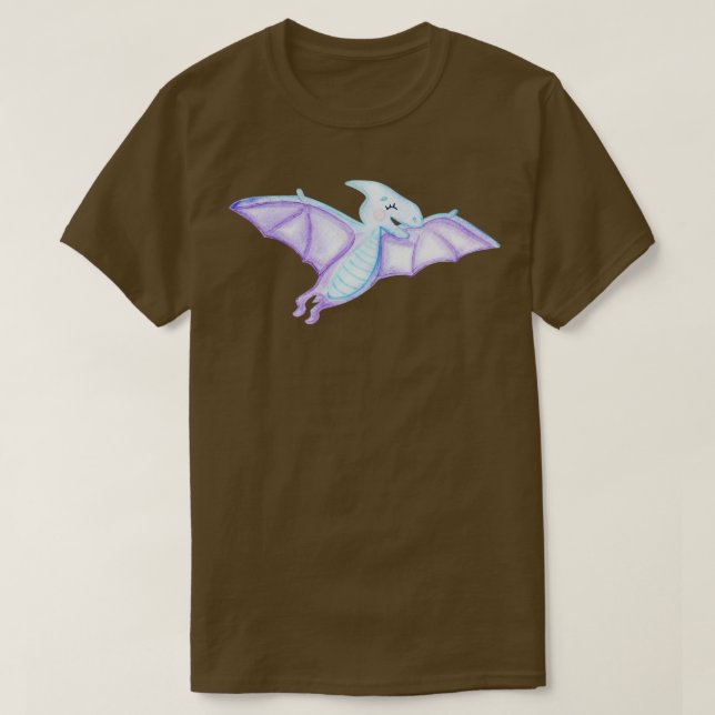 Cute Pterodactyl T Shirt (Design framsida)
