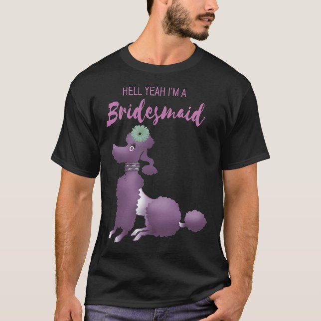 Cute Pudel Classic T Shirt (Framsida)