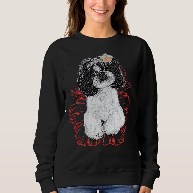 Cute Pudel Essential T Shirt (Framsida)
