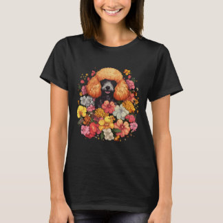 Cute Pudel Flower Bouquet T 1 T Shirt