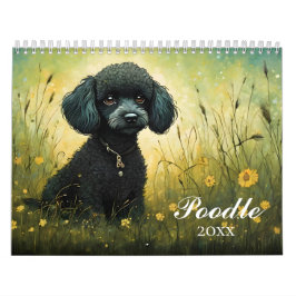 Cute Pudel Kalender