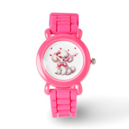 Cute Pudel Kids Watch Armbandsur