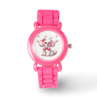 Cute Pudel Kids Watch Armbandsur