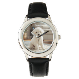 Cute Pudel Personlig Barn Watch Armbandsur