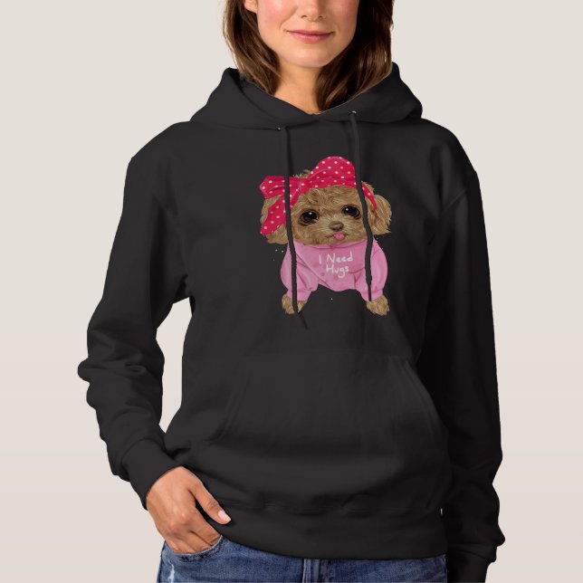 Cute pudel t shirt (Framsida)