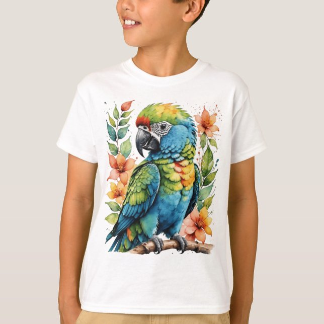 Cute puffin-fågel t shirt (Framsida)