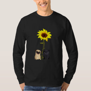 Cute Pug är min solrossolros Mamma Mor Da T Shirt