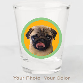 Cute Pug Dog Lover Photo Orange Stocking Stuffer 