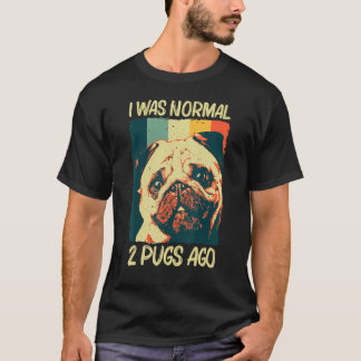 Cute Pug För manar Kvinnor Pet Hund Puppy Breg 1 T Shirt