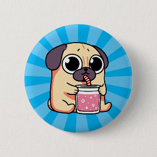 Cute Pug Knapp