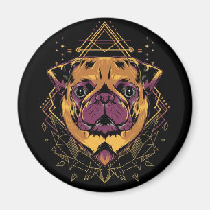 Cute Pug Magnet