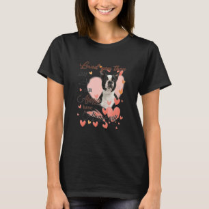 Cute Pug Mamma Hearts Lycklig Mors dag Kärlek Hund T Shirt