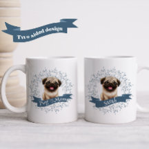Cute Pug Puppy Coffee Mugg
